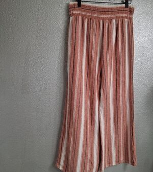 Est. 1946 Linen Blend Striped Pants